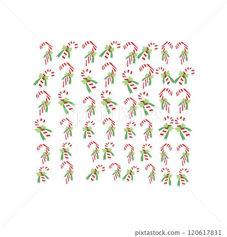 Candy Cane pattern Candy Cane pattern 120617831