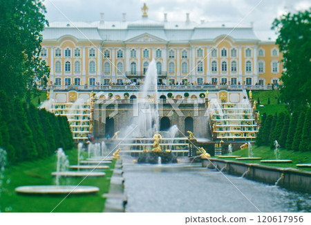 Grand cascade .Peterhof Palace Grand cascade .Peterhof Palace 120617956