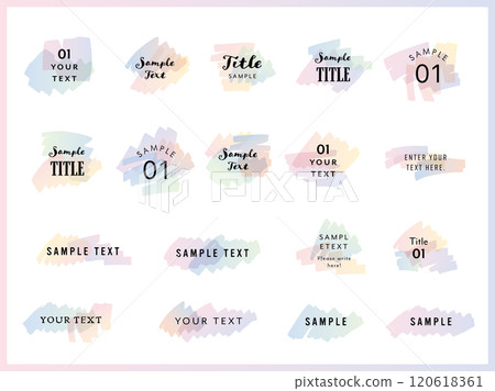 Marker heading design 120618361