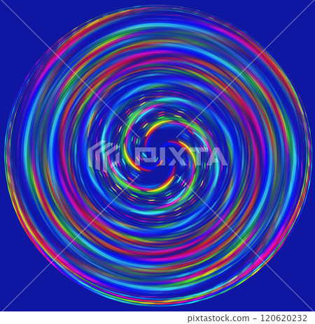 Colorful light wheel texture, moving circles for a pretty background. 120620232