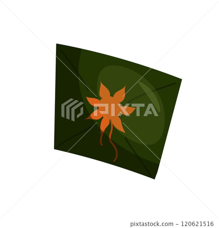 Vector illustration of an envelope with flower. Greetings for the holiday Vector illustration of an envelope with flower. Greetings for the holiday 120621516