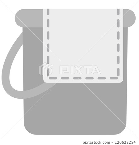 rag in bucket 120622254