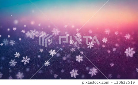飄落的夜空背景與雪花 120622519
