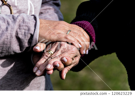hands, woman, handshake 120623229