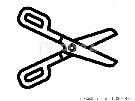 Open scissors icon Open scissors icon 120624456