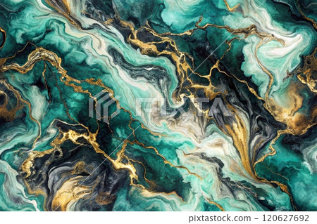 Marbled abstract background. Liquid marble pattern background. 120627692