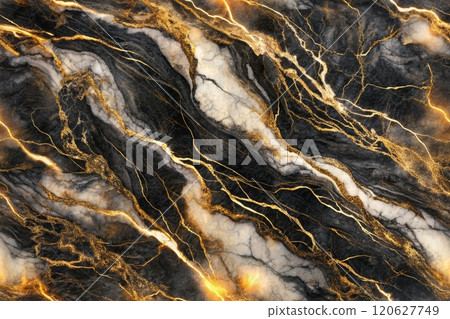 A fluid abstract design with swirling patterns of Marble ink pattern, resembling marble or a cosmic nebula 120627749