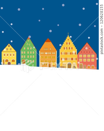Rothenburg ob der Tauber Germany snow landscape night 120628155