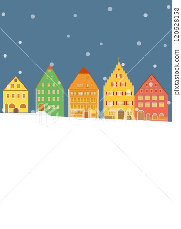 Rothenburg ob der Tauber Germany snow landscape night 120628158