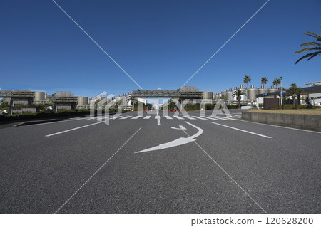 Industrial park road sign 120628200