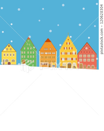 Rothenburg ob der Tauber Germany snow scenery 120628304