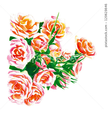 一束粉紅玫瑰 120628646