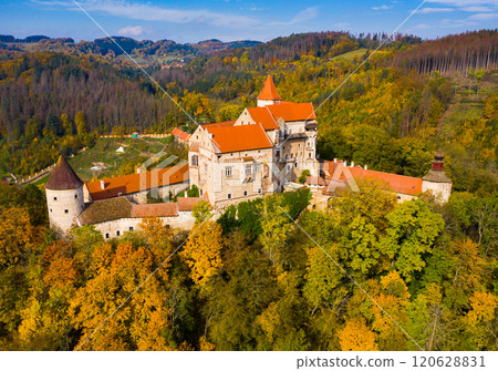 Pernstejn castle, Nedvedice, Czech Republic 120628831