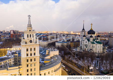 Cathedral and Southeast Railway Building in Voronezh 120629069
