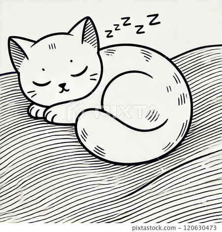 睡覺的貓 120630473