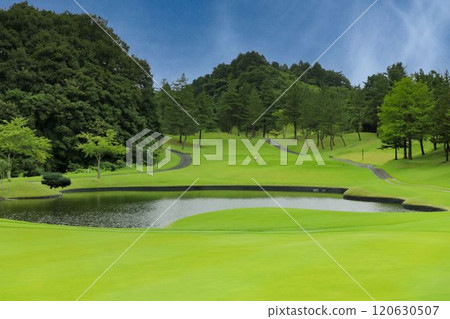 Golf Life Rifu Golf Club Hole 18 120630507