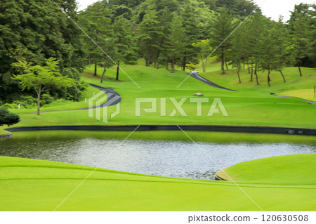 Golf Life Rifu Golf Club Hole 18 120630508