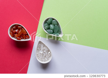 Colorful natural stone 120630773