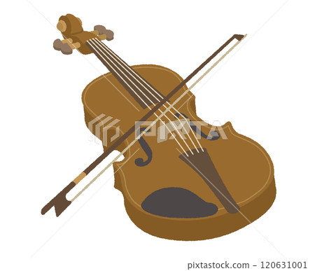 Violin illustration Violin illustration 120631001