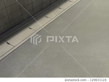 Background illustration of asphalt and gutter Background illustration of asphalt and gutter 120631128