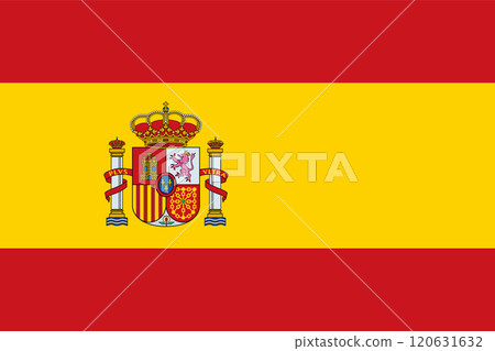 西班牙國旗 120631632