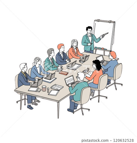 商人開會 120632528