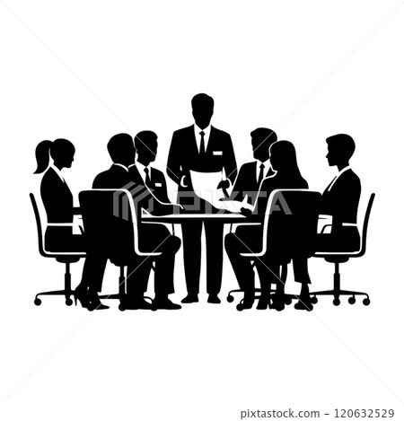 商人開會 120632529