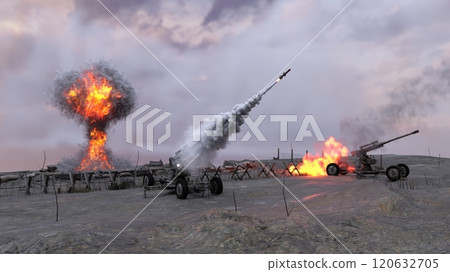 Ground-to-air guided bullet Ground-to-air guided bullet 120632705