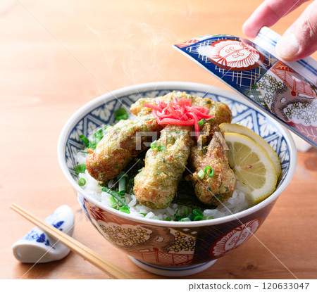 竹輪油炸磯鍋蓋飯 120633047