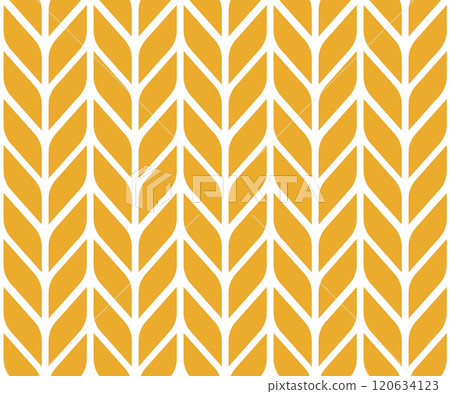 Wheat or rice grain pattern. Oat grain seamless background. Wheat cereal seed texture. Abstract organic seamless pattern. Vector illustration isolated on white background Wheat or rice grain pattern. Oat grain seamless background. Wheat cereal seed texture. Abstract organic seamless pattern. Vector illustration isolated on white background 120634123