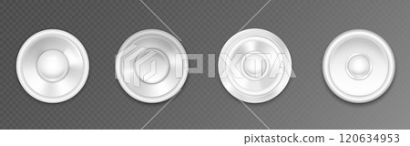 Minimalistic speaker cones in white color Minimalistic speaker cones in white color 120634953