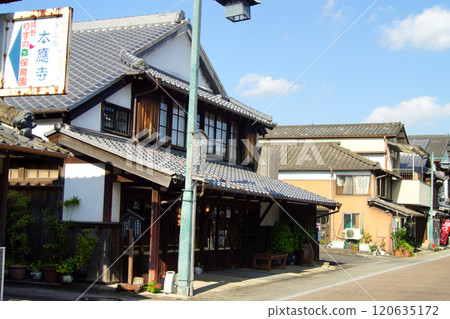 佐賀縣嬉野市鹽田津傳統建築群保存地區街景 120635172
