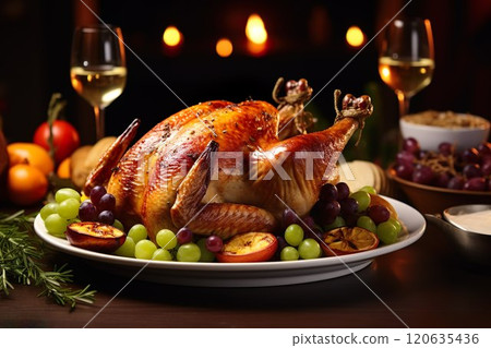 Turkey roast chicken image 03 120635436