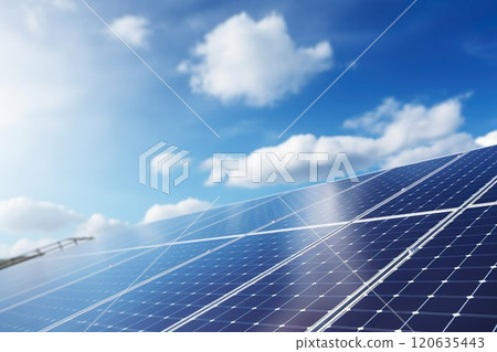 Photovoltaic power generation solar panel image 01 120635443