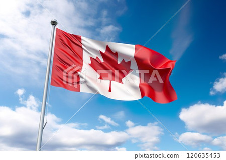 加拿大國旗圖像 02 120635453