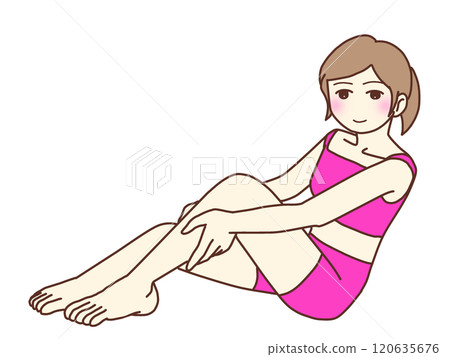 Women who want to have beautiful legs 120635676