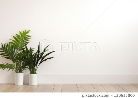 室內植物和白色背景 02 120635800