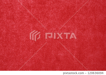 Handmade Japanese paper background material (red) 120636094