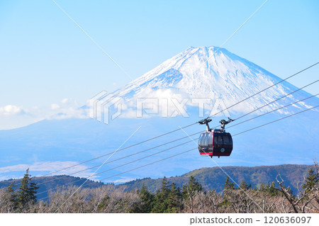 秋天的富士山箱根纜車 秋天的富士山箱根纜車 120636097
