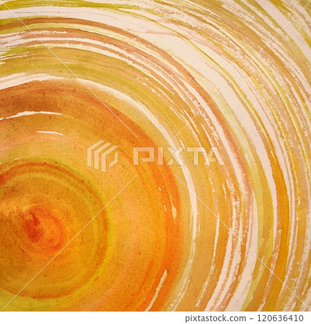 水彩畫與波紋,橘色波紋,水彩畫與筆觸,繪畫與畫筆痕跡,太陽光線環塗面漆 水彩畫與波紋,橘色波紋,水彩畫與筆觸,繪畫與畫筆痕跡,太陽光線環塗面漆 120636410