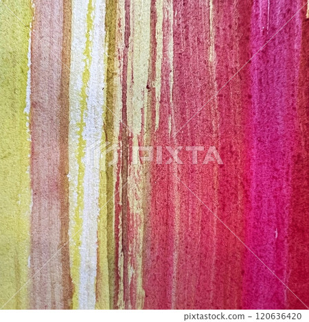 用水彩繪製的漸層背景圖、彩色水彩污跡、用臉部顏色繪製的模糊線條 120636420