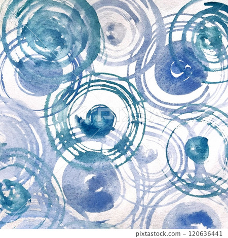 藍色水波紋,雨波紋,藍色水滴,水波紋,藍色模糊,水彩波紋,水彩背景畫,水波紋畫臉色,墨水畫 120636441