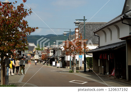佐賀縣嬉野市鹽田津傳統建築群保存地區街景 120637192