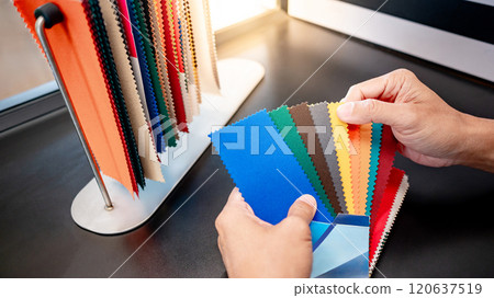 Fabric swatch material choice 120637519