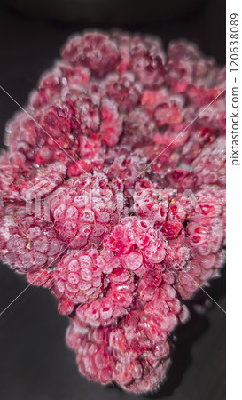 Frozen Raspberries. Food Storage. Use for Baking and Drinks. Vitamins 120638089