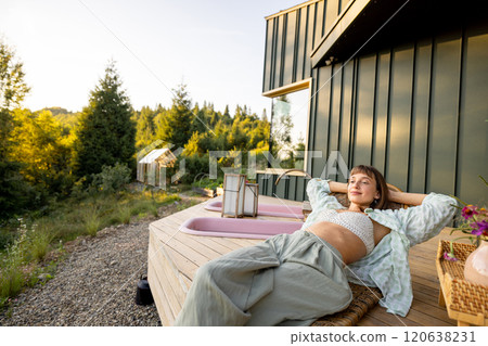 Relaxing at the Mountain Retreat 120638231