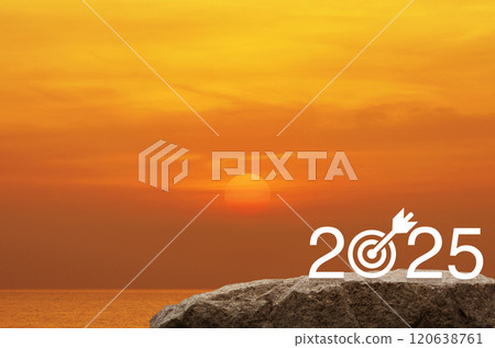 Business happy new year 2025 success concept Business happy new year 2025 success concept 120638761
