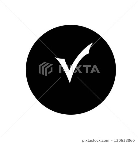 v letter logo v letter logo 120638860