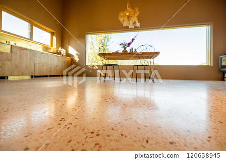 Terrazzo Floor Close-Up Terrazzo Floor Close-Up 120638945