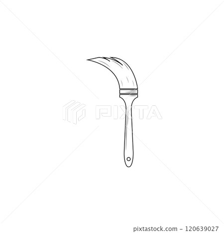 brush tool logo brush tool logo 120639027